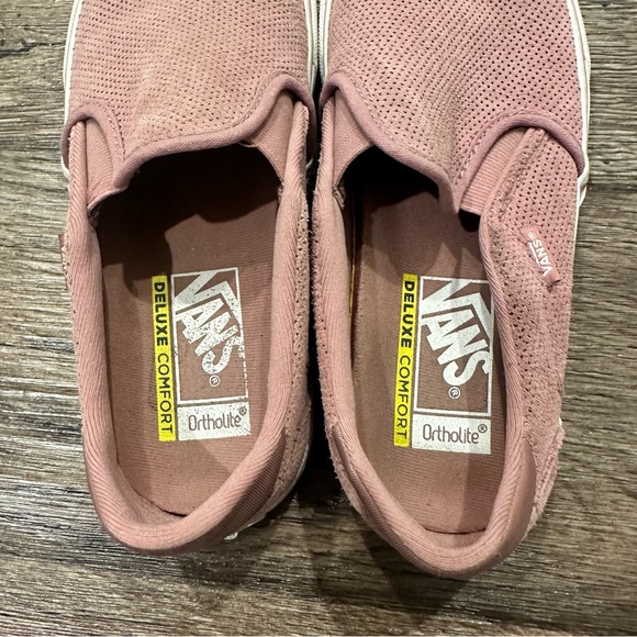 Vans Deluxe Comfort Mauve Slip-Ons - Picture 7 of 7